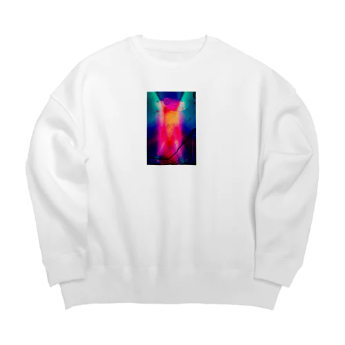 コンテンポラリーアート Big Crew Neck Sweatshirt