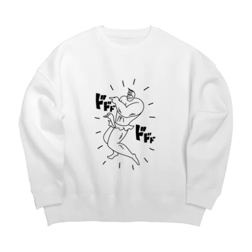 マッスルゴロウ Big Crew Neck Sweatshirt