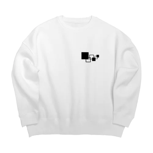 square. Big Crew Neck Sweatshirt