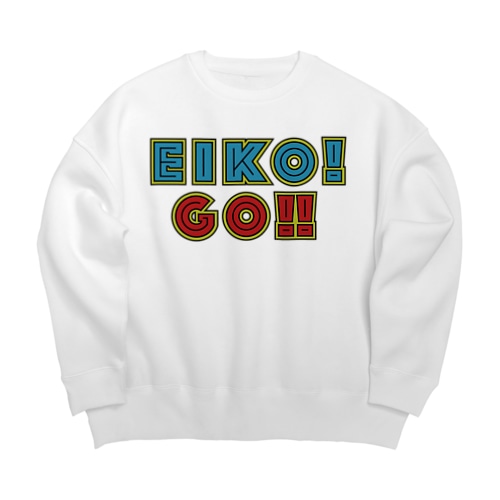 EIKO!GO!!ビッグシルエットスウェット Big Crew Neck Sweatshirt