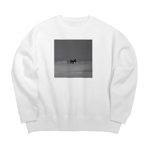 よるやみのまものハーブ Big Crew Neck Sweatshirt