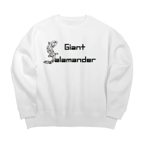 GiantSalamander Big Crew Neck Sweatshirt