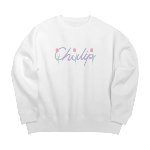 ちゅーりっぷ Big Crew Neck Sweatshirt