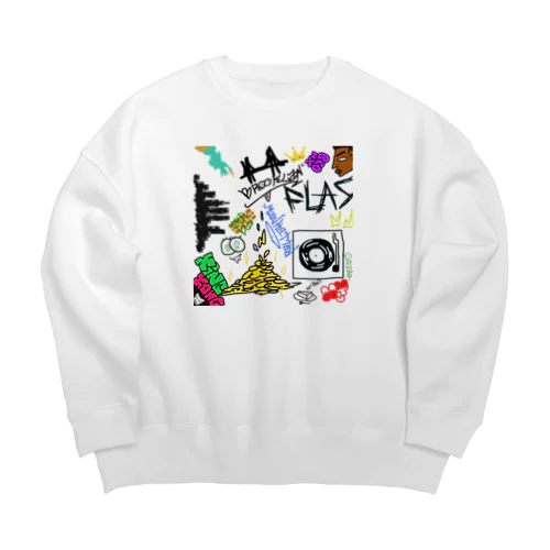 NY State Of Minde Big Crew Neck Sweatshirt