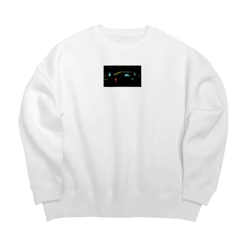 昭和マシーン Big Crew Neck Sweatshirt