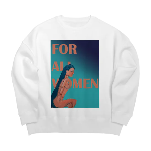 For all women 5 Big Crew Neck Sweatshirt