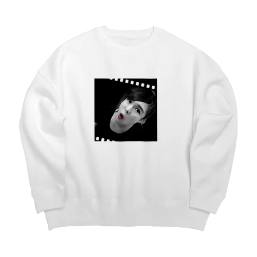 オードリーヘップバーンになりたいの、 Big Crew Neck Sweatshirt