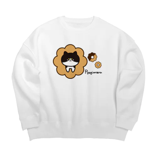 ぴゃぎまるドーナツ Big Crew Neck Sweatshirt