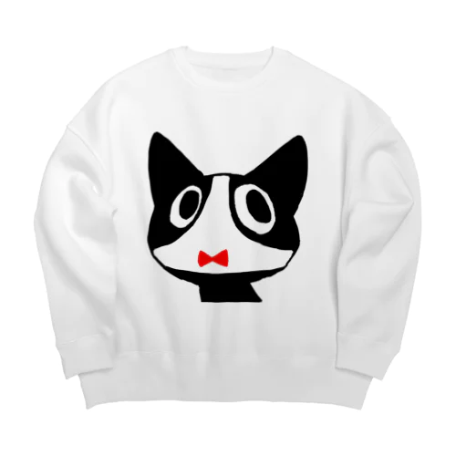 パンツネコ Big Crew Neck Sweatshirt