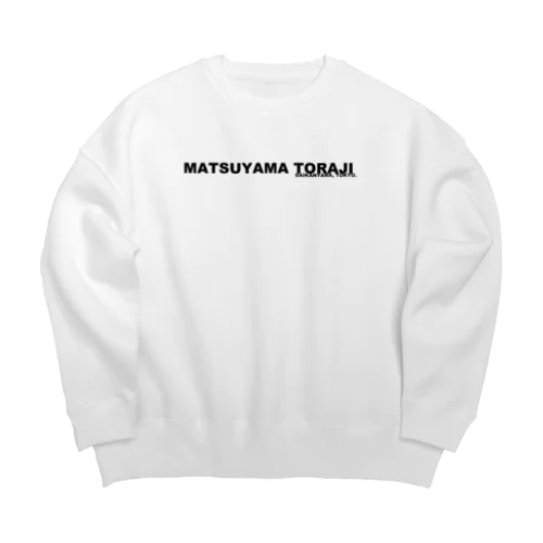 MATSUYAMATORAJI LOGO-TYPE Big Crew Neck Sweatshirt