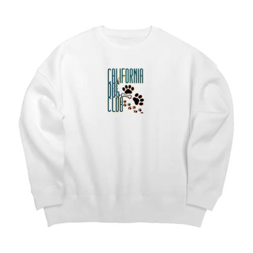 CALIFORNIA DOG CLUB Big Crew Neck Sweatshirt