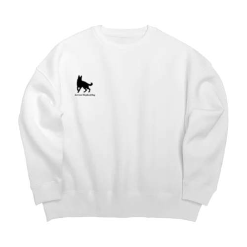 ジャーマンシェパードドッグ Big Crew Neck Sweatshirt