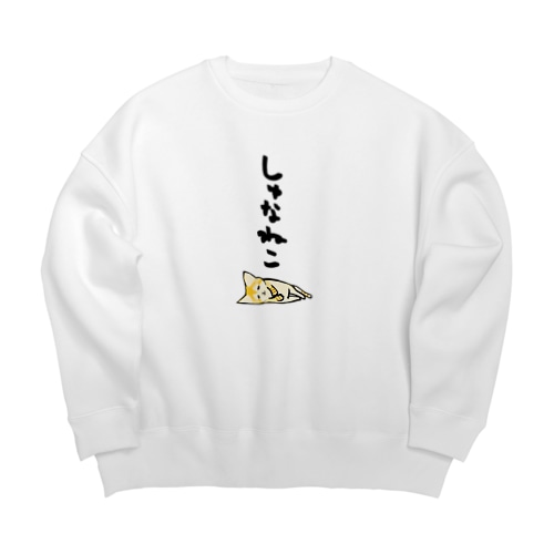 スナネコ Big Crew Neck Sweatshirt