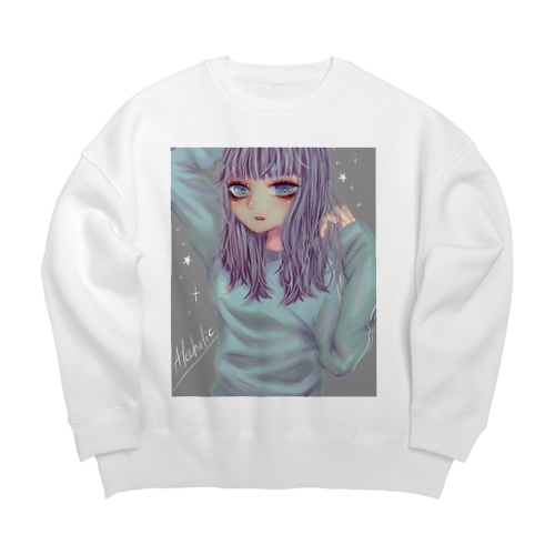 おんなのこちゃん Big Crew Neck Sweatshirt