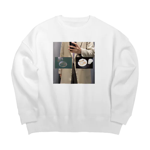 クセありコラージュ Big Crew Neck Sweatshirt