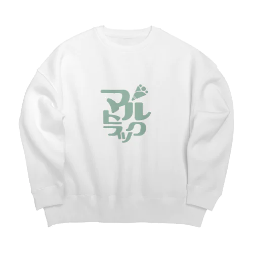 まるとらっくぶんぶん Big Crew Neck Sweatshirt