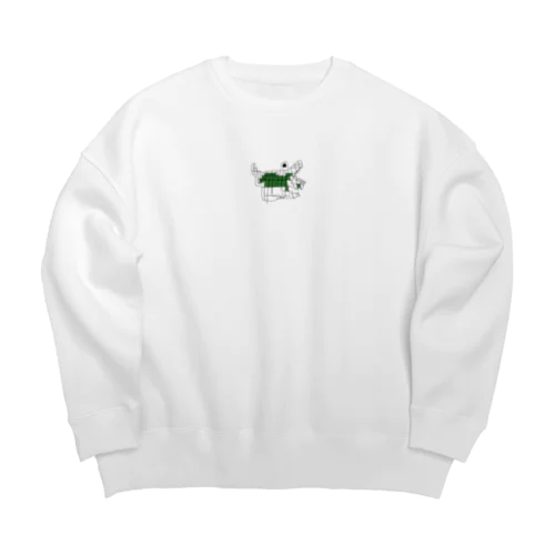 ワニステ Big Crew Neck Sweatshirt