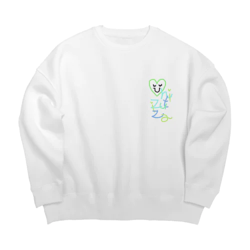 牡羊座ちゃん Big Crew Neck Sweatshirt