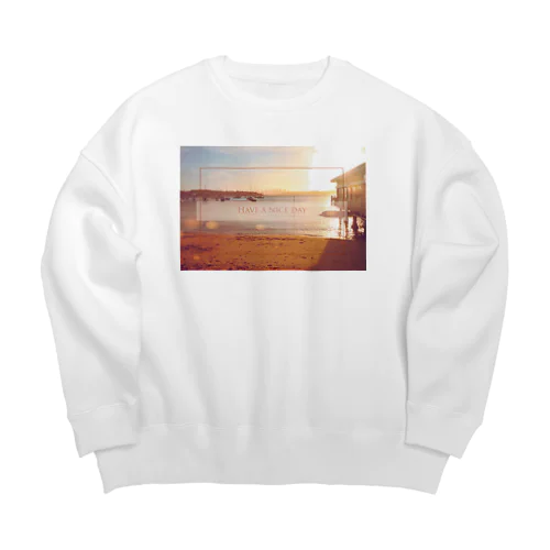 Watsons bay Big Crew Neck Sweatshirt