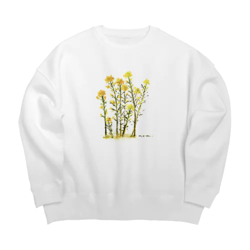 菜の花 Big Crew Neck Sweatshirt