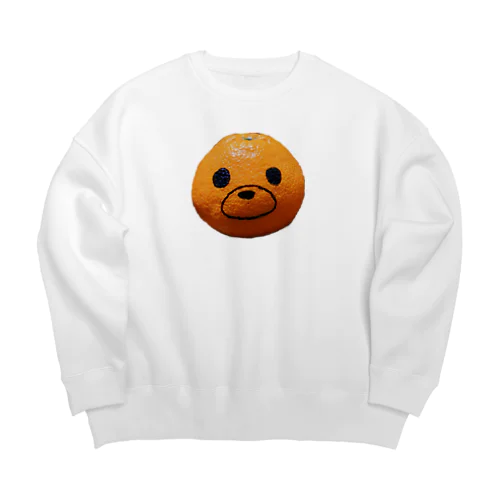 伊予柑くん Big Crew Neck Sweatshirt