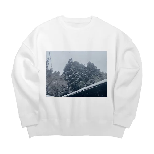 奈良県吉野郡 Big Crew Neck Sweatshirt