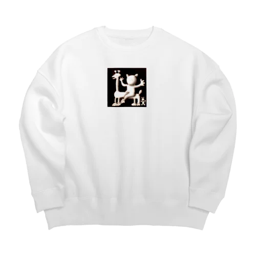 驚き Big Crew Neck Sweatshirt