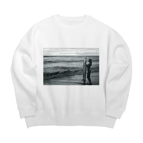 サーファー Big Crew Neck Sweatshirt