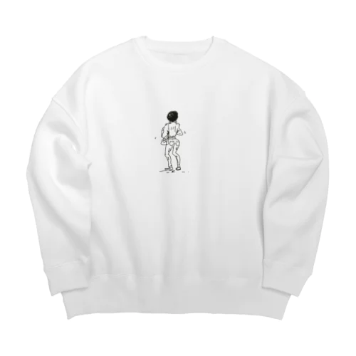 walking Big Crew Neck Sweatshirt