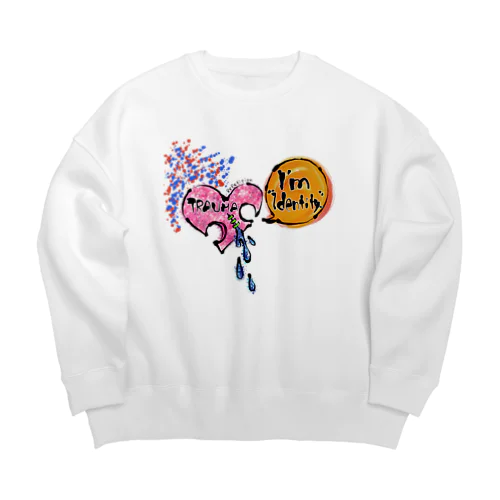 TRAUMA. Big Crew Neck Sweatshirt