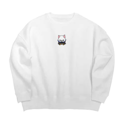 福助フレブルちゃん。 Big Crew Neck Sweatshirt