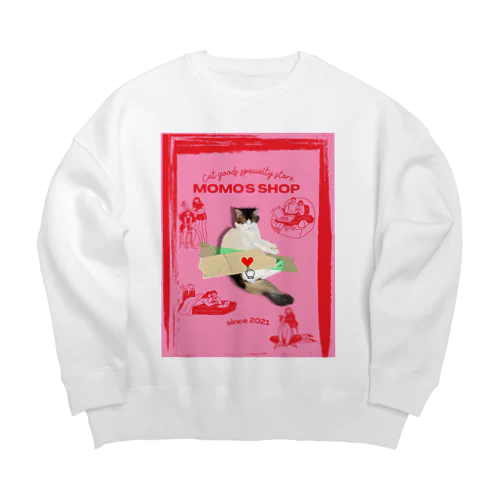 MOMO's shop Big Crew Neck Sweatshirt