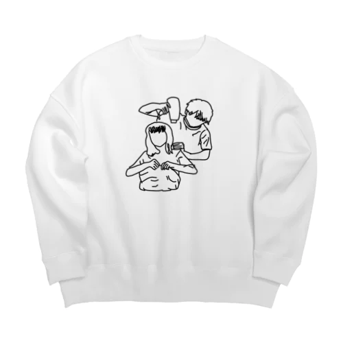 こいびと Big Crew Neck Sweatshirt