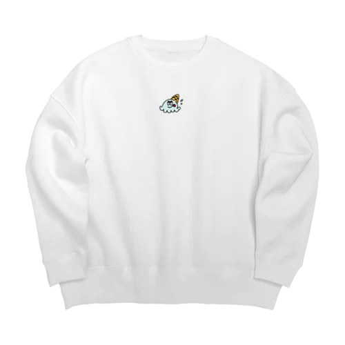 ぺろりんあいす Big Crew Neck Sweatshirt