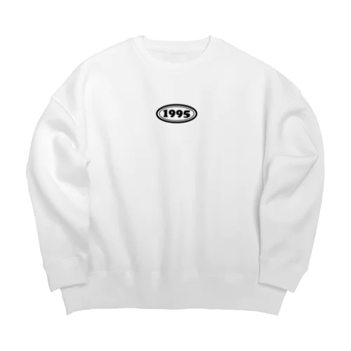 西暦 1995年 Western calendar  Big Crew Neck Sweatshirt