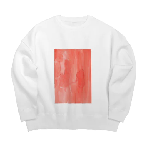 PINK Big Crew Neck Sweatshirt