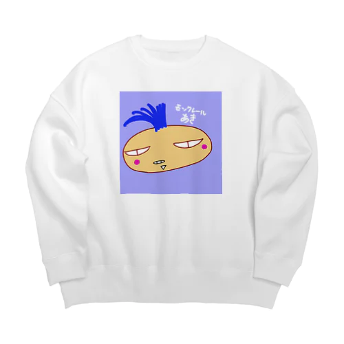 ♯💕モンクレールあき🎶💕愛の不時着w Big Crew Neck Sweatshirt