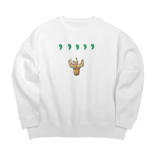 縄文時代～Ａ Big Crew Neck Sweatshirt