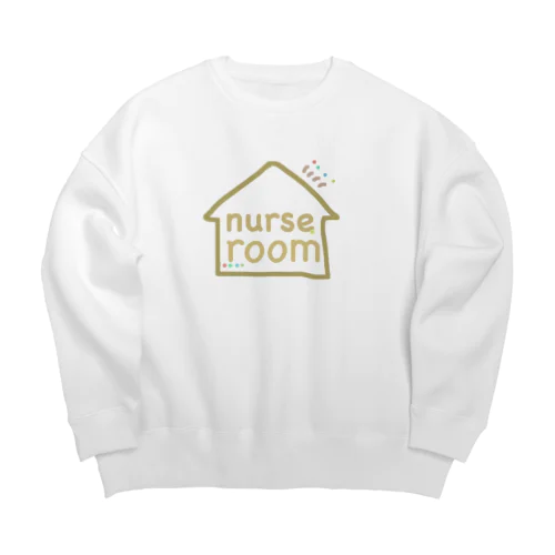 nurse room ウェア Big Crew Neck Sweatshirt