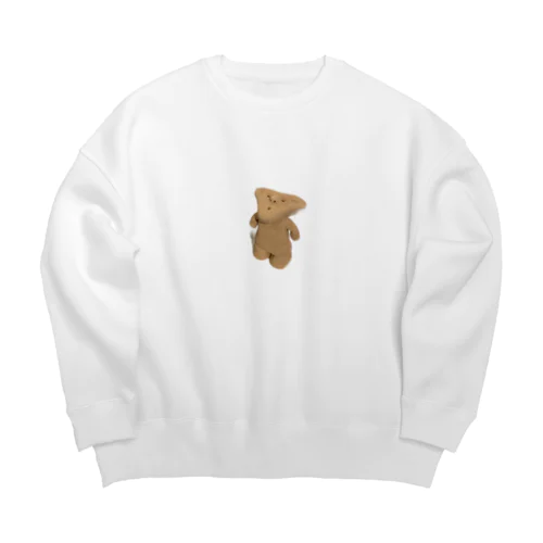 向上心をもつ土偶 Big Crew Neck Sweatshirt