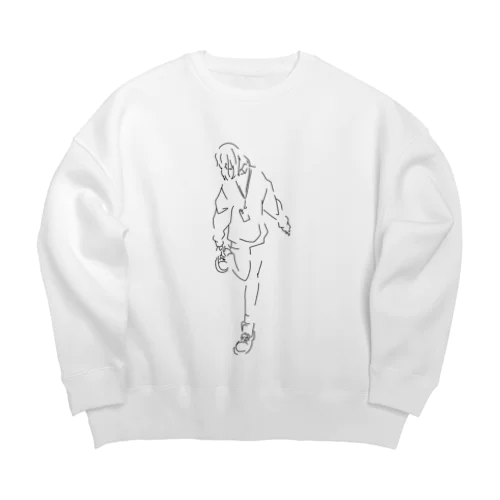 hurry Big Crew Neck Sweatshirt