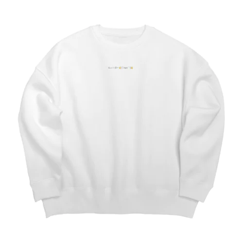 んぃーぷースウェット Big Crew Neck Sweatshirt