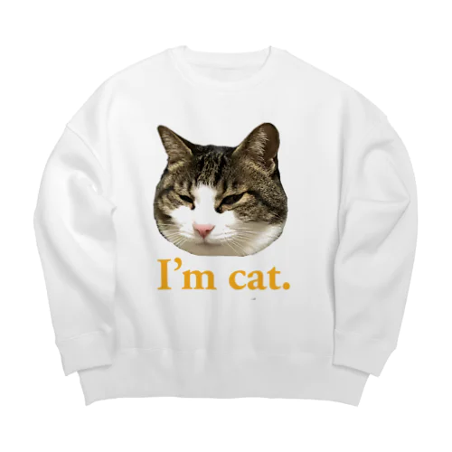 I’m cat Big Crew Neck Sweatshirt