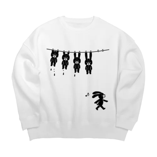 テディベアの秘密 Big Crew Neck Sweatshirt