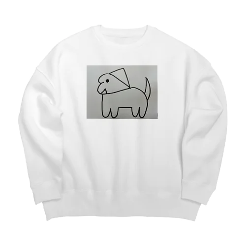 怪獣ひとぴつ Big Crew Neck Sweatshirt