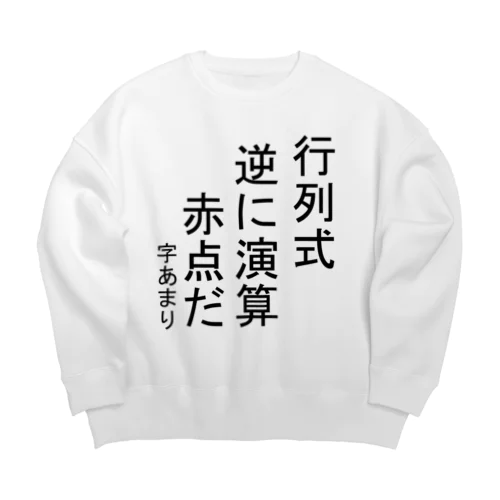 数学あるある Big Crew Neck Sweatshirt