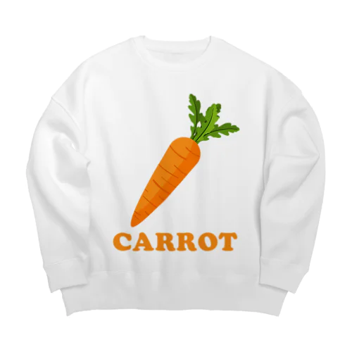 CARROT-ニンジン- Big Crew Neck Sweatshirt