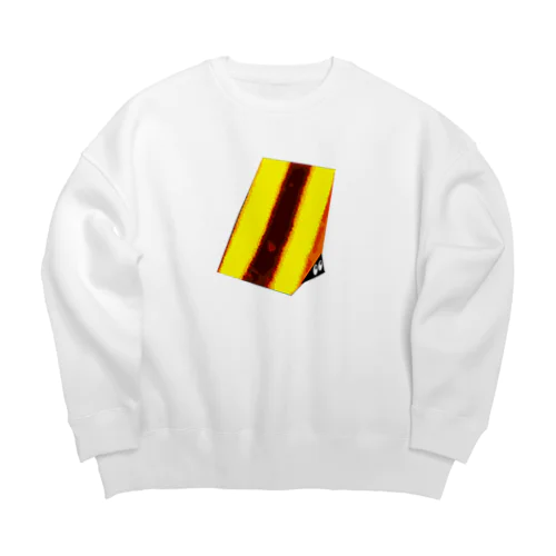 スリスリ君とシベリア Big Crew Neck Sweatshirt