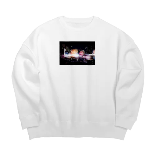 夜の街で Big Crew Neck Sweatshirt