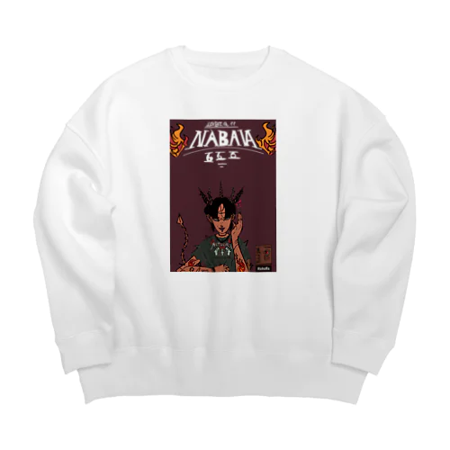 Devil in your heart :(• Big Crew Neck Sweatshirt